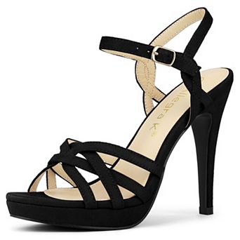 Women's Strappy Platform Heels Stiletto Heel Sandals