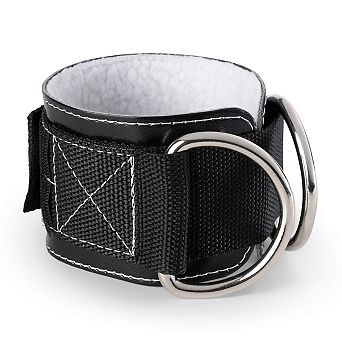 Adjustable 3” Ankle Strap - Padded Ankle Cuff for Cable Exercises B5AS3 - APEX