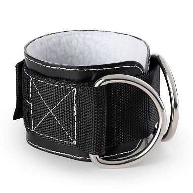 Adjustable 3” Ankle Strap - Padded Ankle Cuff for Cable Exercises B5AS3 - APEX
