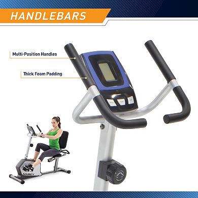 Marcy Recumbent Exercise Bike Ns-1201r