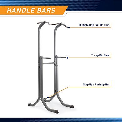 Marcy Power Tower Multi-functional Home Gym Dip Station Tc-5580