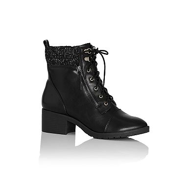 Avenue Women's Wide Width Rita Wide Width Brown Ankle Boot