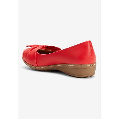 Comfortview Women's The Pamela Slip On Flat