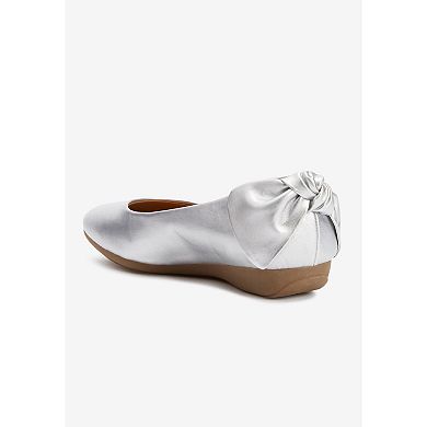 Comfortview Women's The Delia Slip On Flat