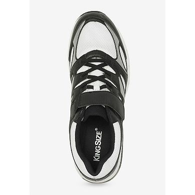 KingSize Men's No-Tie Sneakers