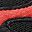 Jet Black Blaze Red