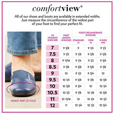 Comfortview Women's The Cheryl Flat