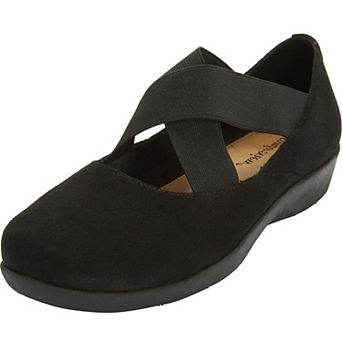 Comfortview Women's The Stacia Mary Jane Flat