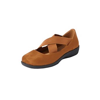 Comfortview Women's The Stacia Mary Jane Flat