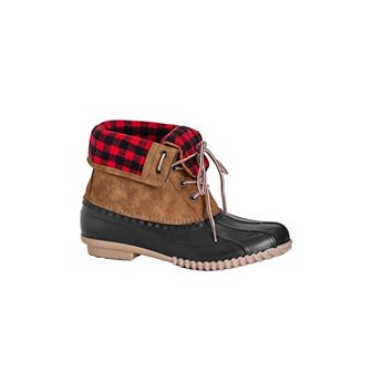 Avenue Women's Wide Width Fold Over Collar Boot