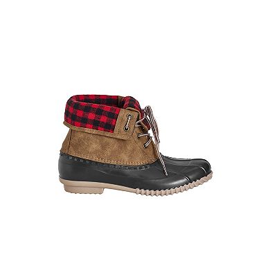 Avenue Women's Wide Width Fold Over Collar Boot