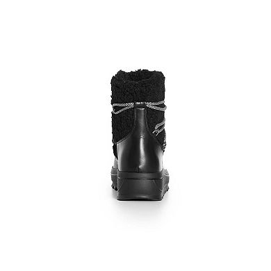 Avenue Women's Wide Width Darby Faux Fur Cold Weather Boot