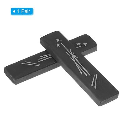 Calligraphy Paper Weights, 1 Pair Calligraphy Stone Paperweight Ancient Traditional Crafts