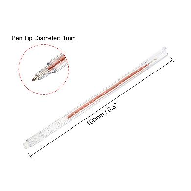 Glitter Gel Pens, 9 Pack Dual Metallic Ink Sparkle Pens 1mm Liquid Glitter Iridescent Gel Pen