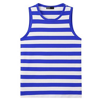 Tank Top for Men's Sleeveless T-Shirt Crew Neck Casual Vest