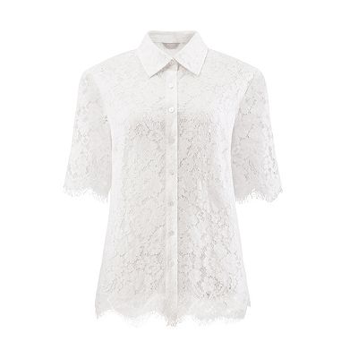 トップス josemoon FLOW LACE SHIRT JOSEMOON/ジョゼムーン】FLOW LACE SHIRT/レースシャツ/ブラウス