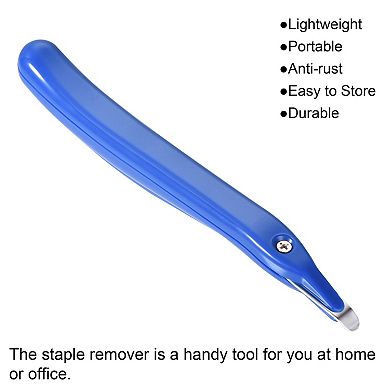 Staple Remover Tools, 4 Pack Magnetic Staplers Puller for Office Home Desktop Accessory