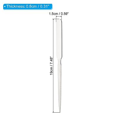 Letter Opener 2 Pcs Stainless Steel Envelope Lightweight Handle Mail Opener for Box Open