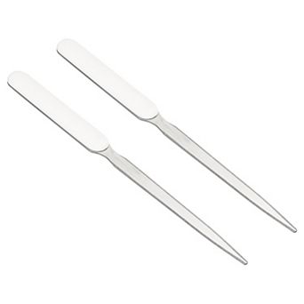 Letter Opener 2 pc Stainless Steel Envelope Lightweight Handle Mail Opener for Box Open