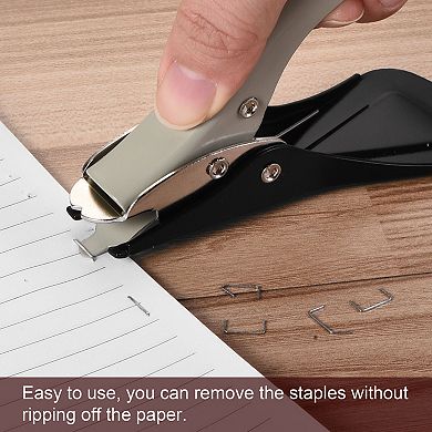 Staple Remover Tools, Heavy Staplers Removal for Office Home Business, Black