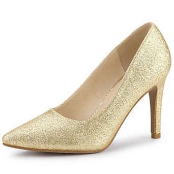 Women's Party Glitter Stiletto High Heels Pumps