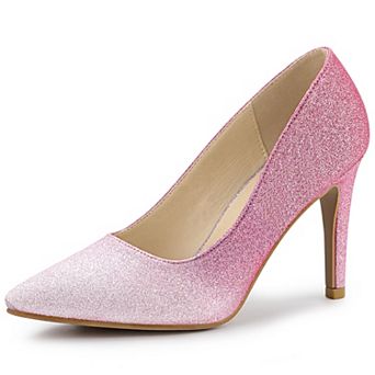 Women's Party Glitter Stiletto High Heels Pumps