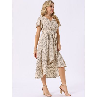 midi dress models Trendy, Chic Women's Clothing Boutique Luxxel Island Girl Midi Dress for Women, Ivory, 100% Cotton Lane 201