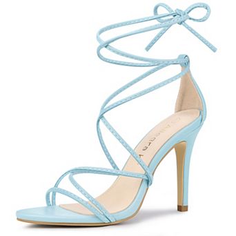 Women's Lace Up Heels Strappy Stiletto Heel Sandals