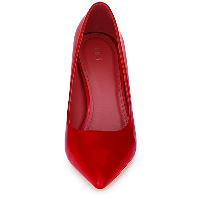 Women's Pointed Toe Stiletto Heels Dress Pumps
