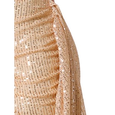 Sequin Tube Dress for Women's Cocktail Wedding Sleeveless Sparkly Mini Dresses