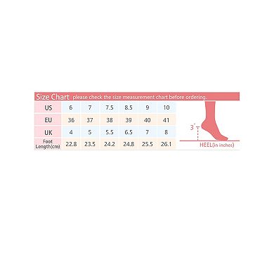 Women's Pointed Toe Zipper Wedge Heel Ankle Booties