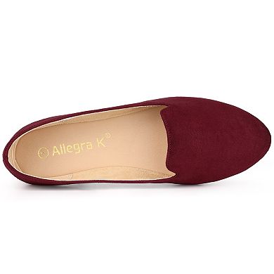 Women's Round Toe Slip on Ballet Flats Shoes