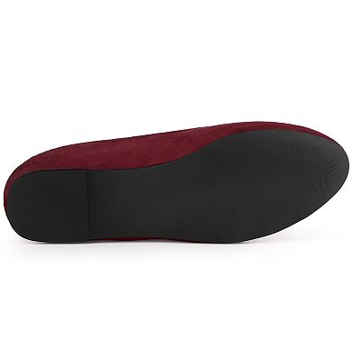 Women's Round Toe Slip on Ballet Flats Shoes