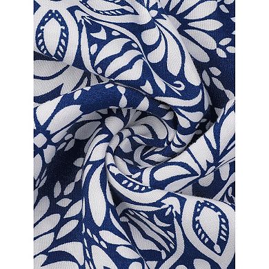 Summer Floral Dress for Women's Casual Sundress Spaghetti Strap Boho Beach Dresses