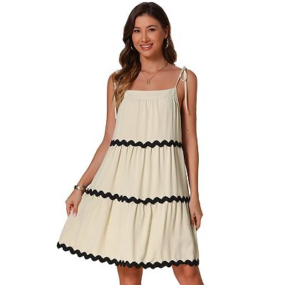 chinese dress ladies Linen Summer Dress with No Sleeves Laurentine main image 1