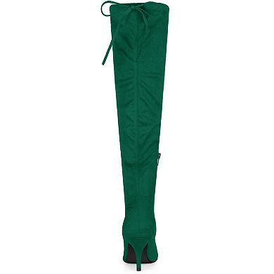 Women's Stiletto Heels Thigh High Over the Knee High Boots