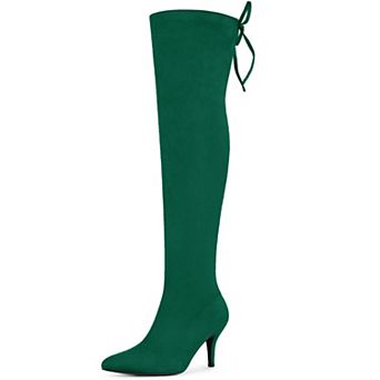 Women's Stiletto Heels Thigh High Over the Knee High Boots