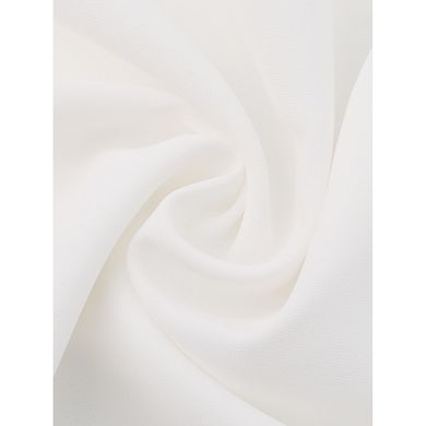 Ruffles Bodysuit Tops for Women's Mock Neck Cap Sleeve Button Down Leotard Shirt