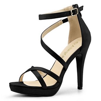 Women's Strappy Platform Stiletto Heels Sandals