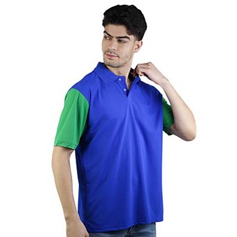 Men's Contrast Short Sleeve Regular Fit Polo Shirt