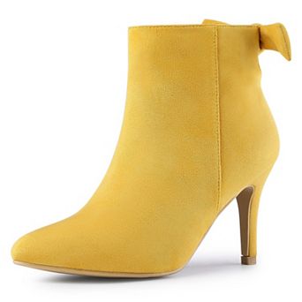 Women's Pointed Toe Stiletto Heel Ankle Boots