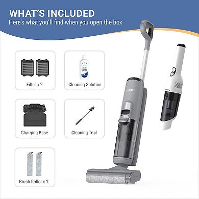 Tineco Bundle GO H20 XL Cordless Floor Washer And Mini Hand Vacuum