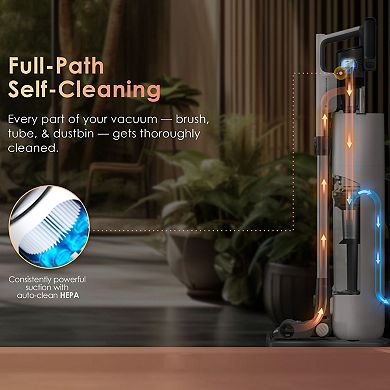 Tineco GO Station Cordless Stick Vacuum with Auto Empty Charging Station