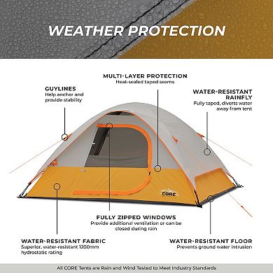 CORE® 4-Person Dome Tent