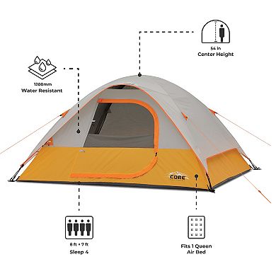 CORE® 4-Person Dome Tent