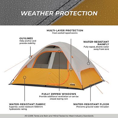 CORE® 6-Person Dome Tent