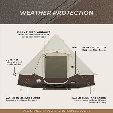 CORE® 6-Person Bell Tent