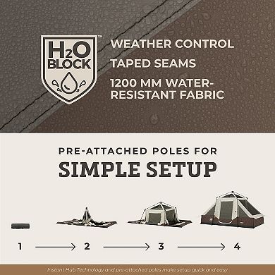 CORE® 6-Person Instant Pyramid Cabin Tent