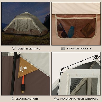 CORE® 6-Person Instant Pyramid Cabin Tent