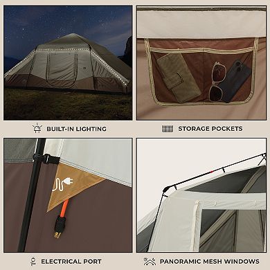 CORE® 10-Person Instant Pyramid Cabin Tent